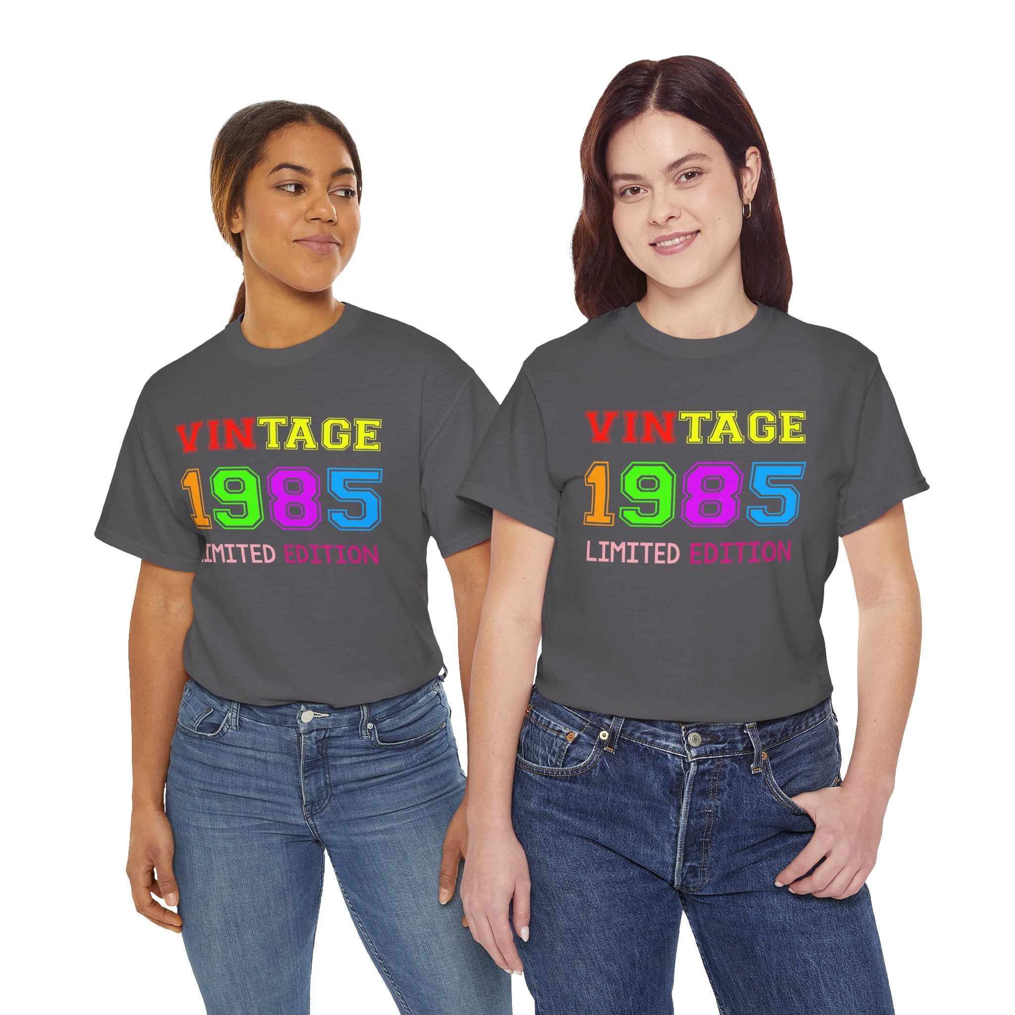40th Birthday TShirt, Vintage 1985 Shirt, 1985 Birthday Gift, Custom Year Birthday Shirt