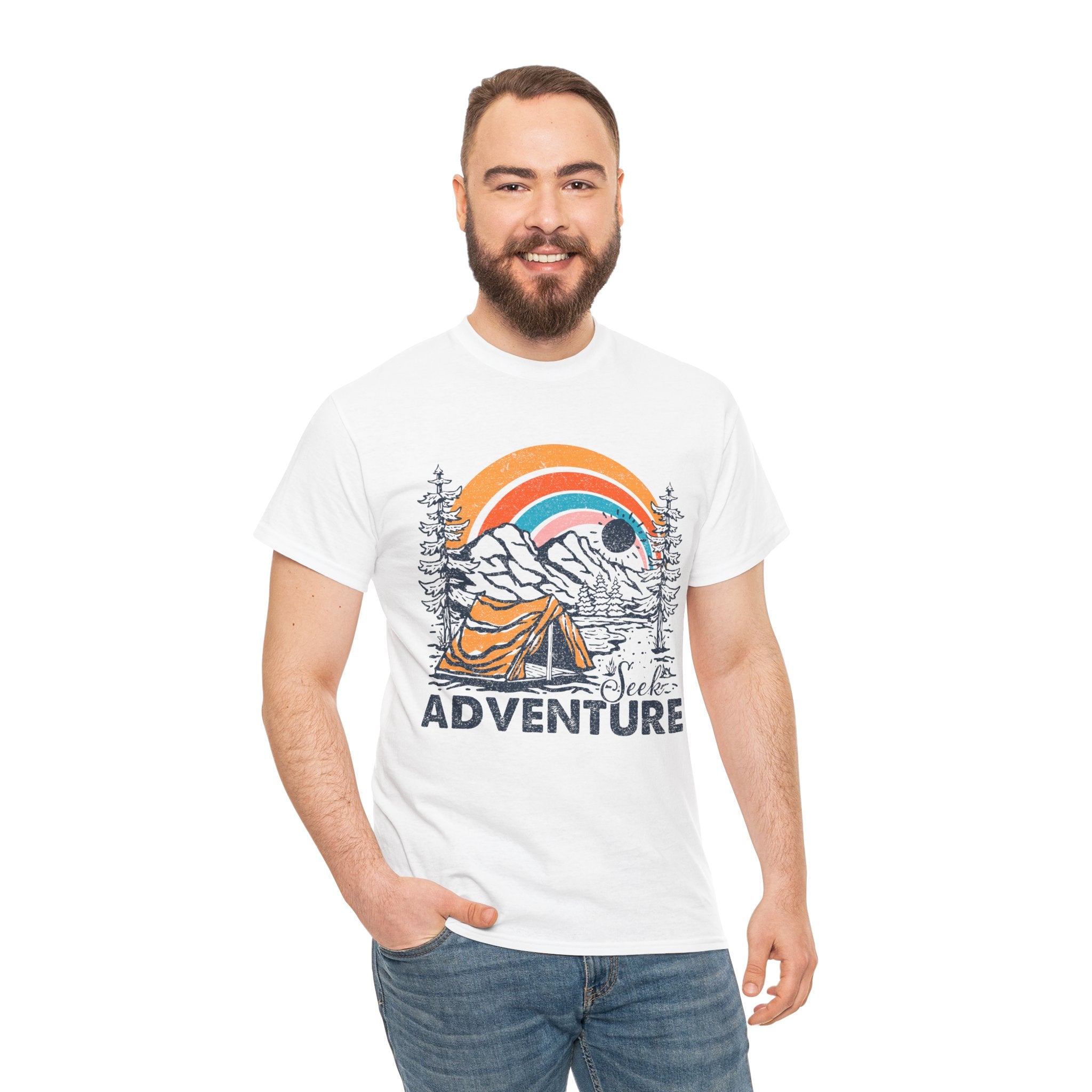 Retro Adventure Seekers Tee - Perfect for Outdoor Lovers, Campers, Hikers Shirt