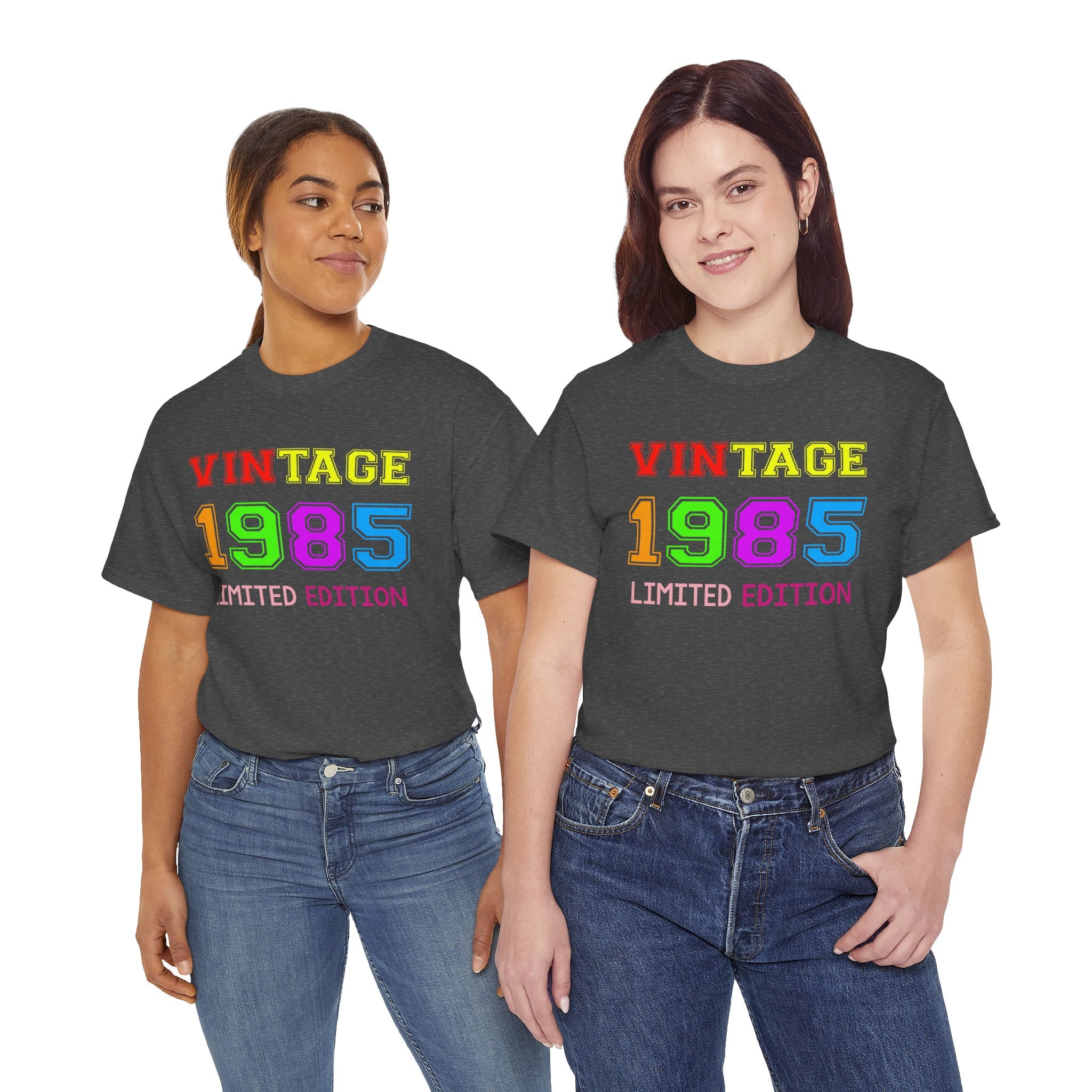 40th Birthday TShirt, Vintage 1985 Shirt, 1985 Birthday Gift, Custom Year Birthday Shirt