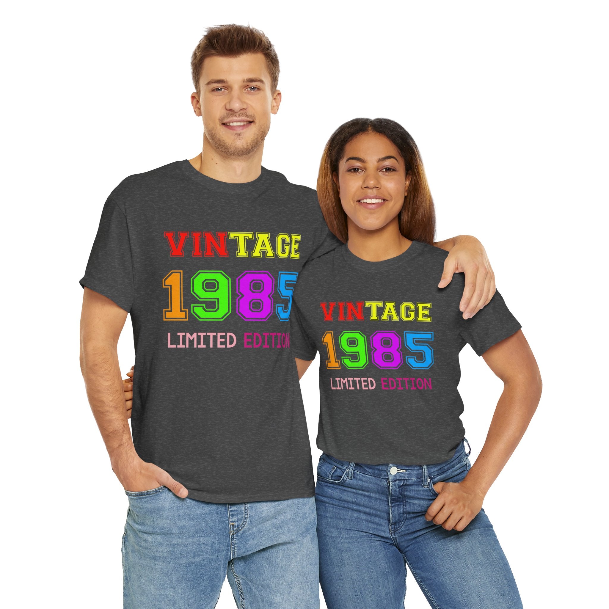 40th Birthday TShirt, Vintage 1985 Shirt, 1985 Birthday Gift, Custom Year Birthday Shirt