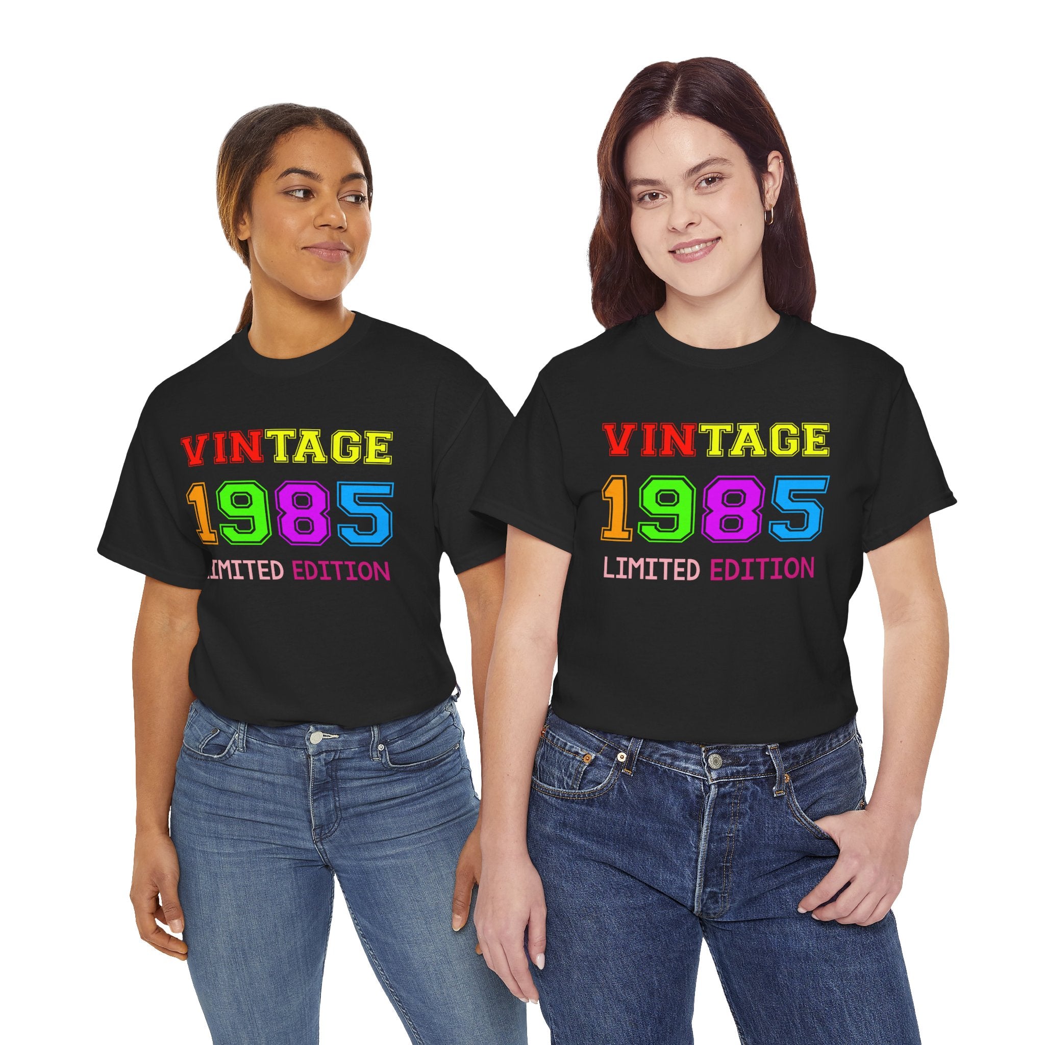 40th Birthday TShirt, Vintage 1985 Shirt, 1985 Birthday Gift, Custom Year Birthday Shirt