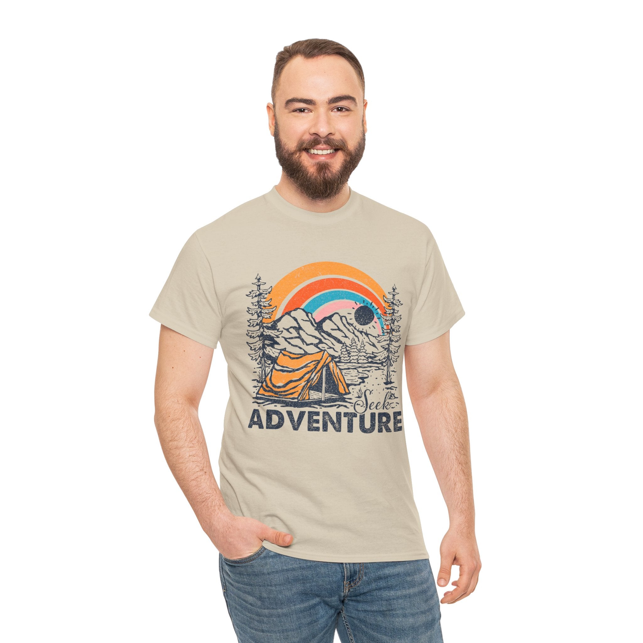 Retro Adventure Seekers Tee - Perfect for Outdoor Lovers, Campers, Hikers Shirt