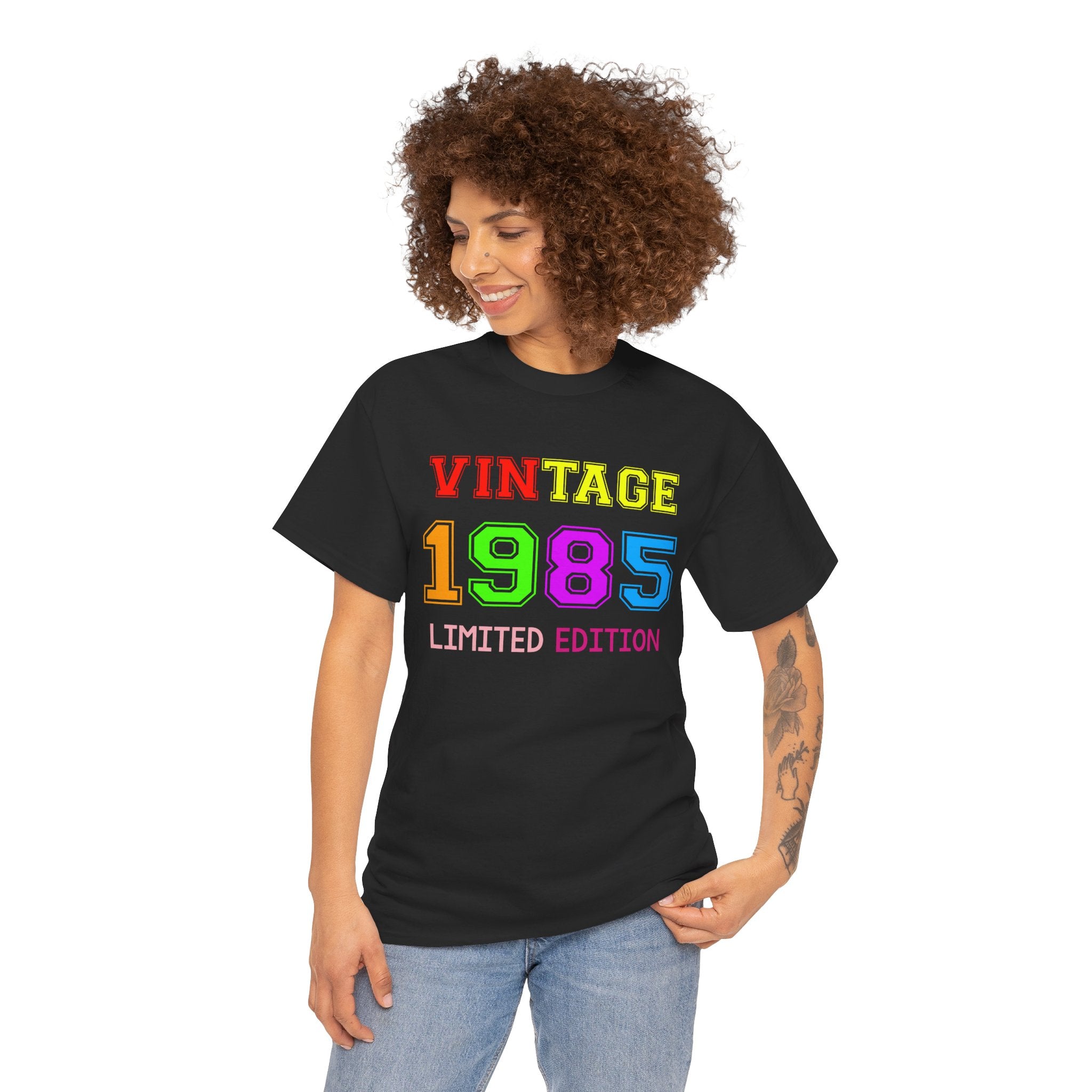 40th Birthday TShirt, Vintage 1985 Shirt, 1985 Birthday Gift, Custom Year Birthday Shirt