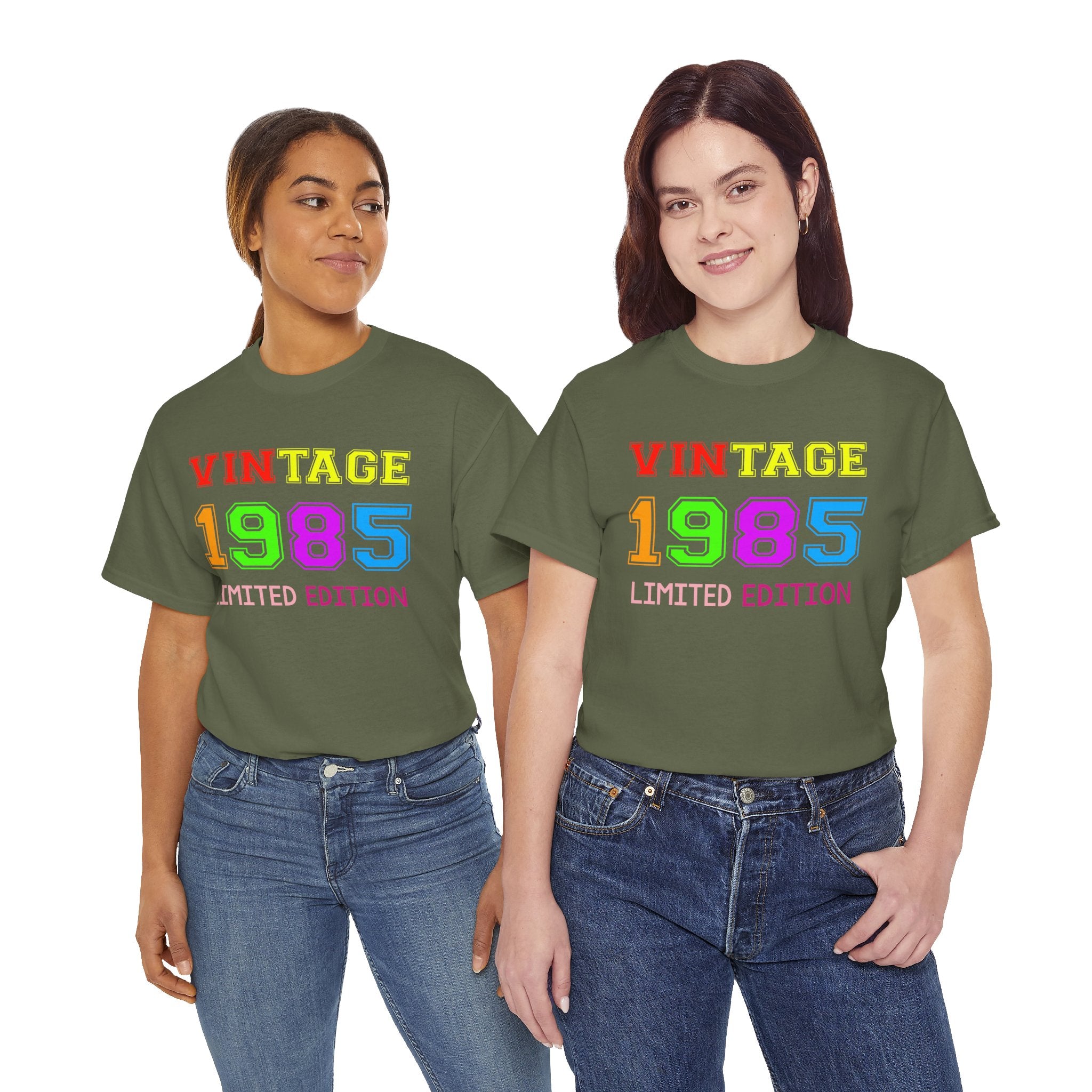 40th Birthday TShirt, Vintage 1985 Shirt, 1985 Birthday Gift, Custom Year Birthday Shirt