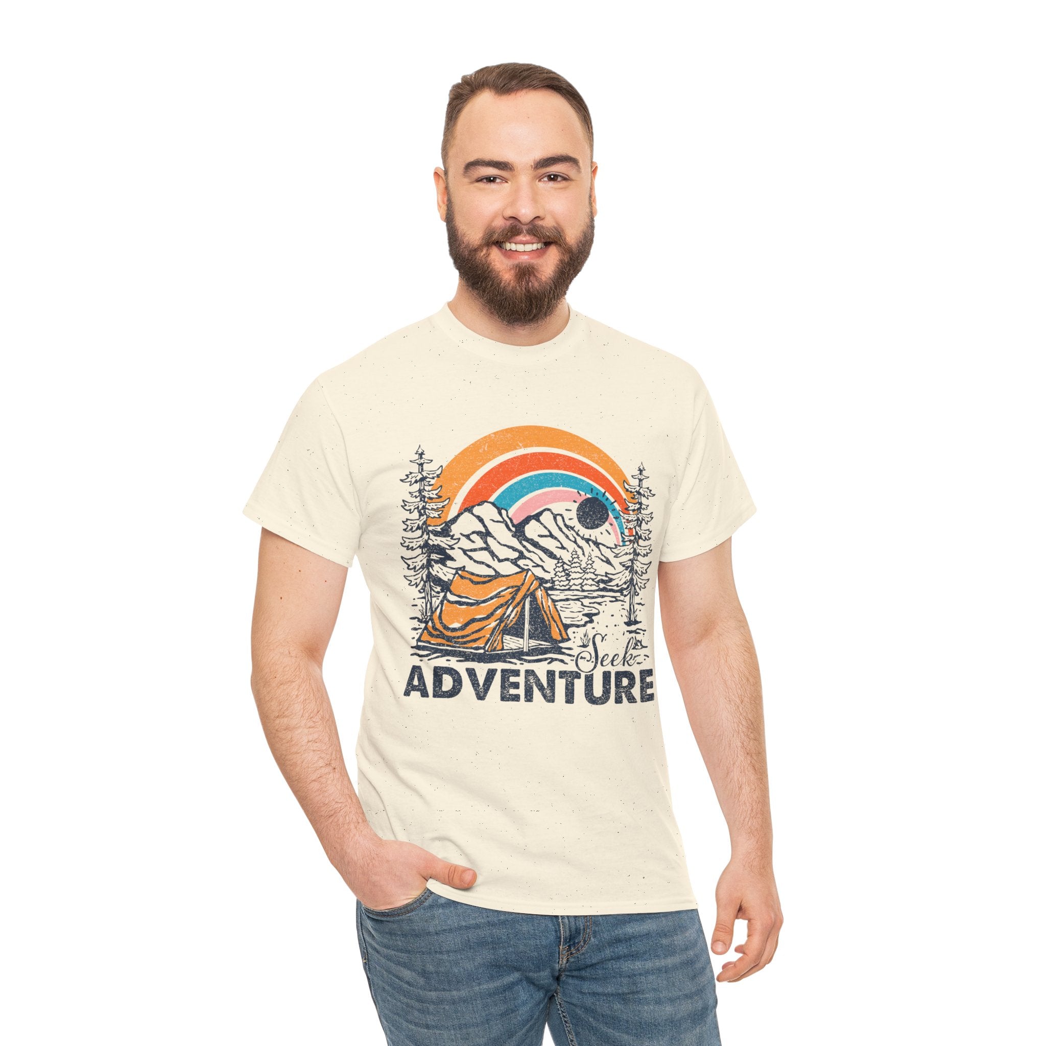 Retro Adventure Seekers Tee - Perfect for Outdoor Lovers, Campers, Hikers Shirt