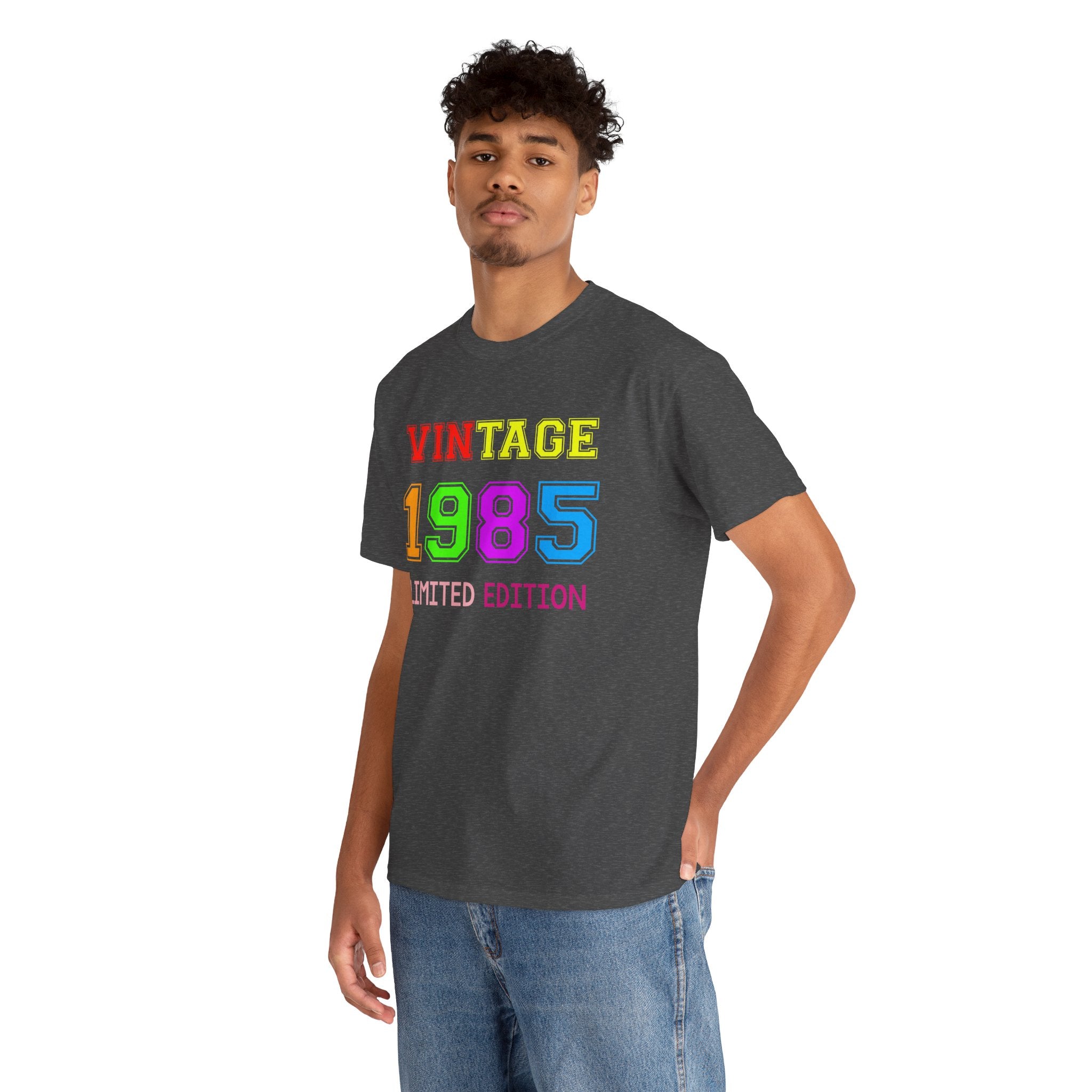 40th Birthday TShirt, Vintage 1985 Shirt, 1985 Birthday Gift, Custom Year Birthday Shirt