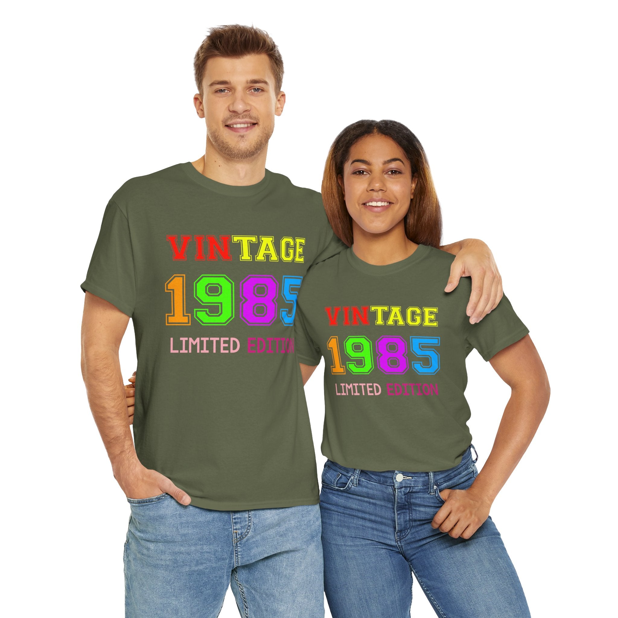 40th Birthday TShirt, Vintage 1985 Shirt, 1985 Birthday Gift, Custom Year Birthday Shirt