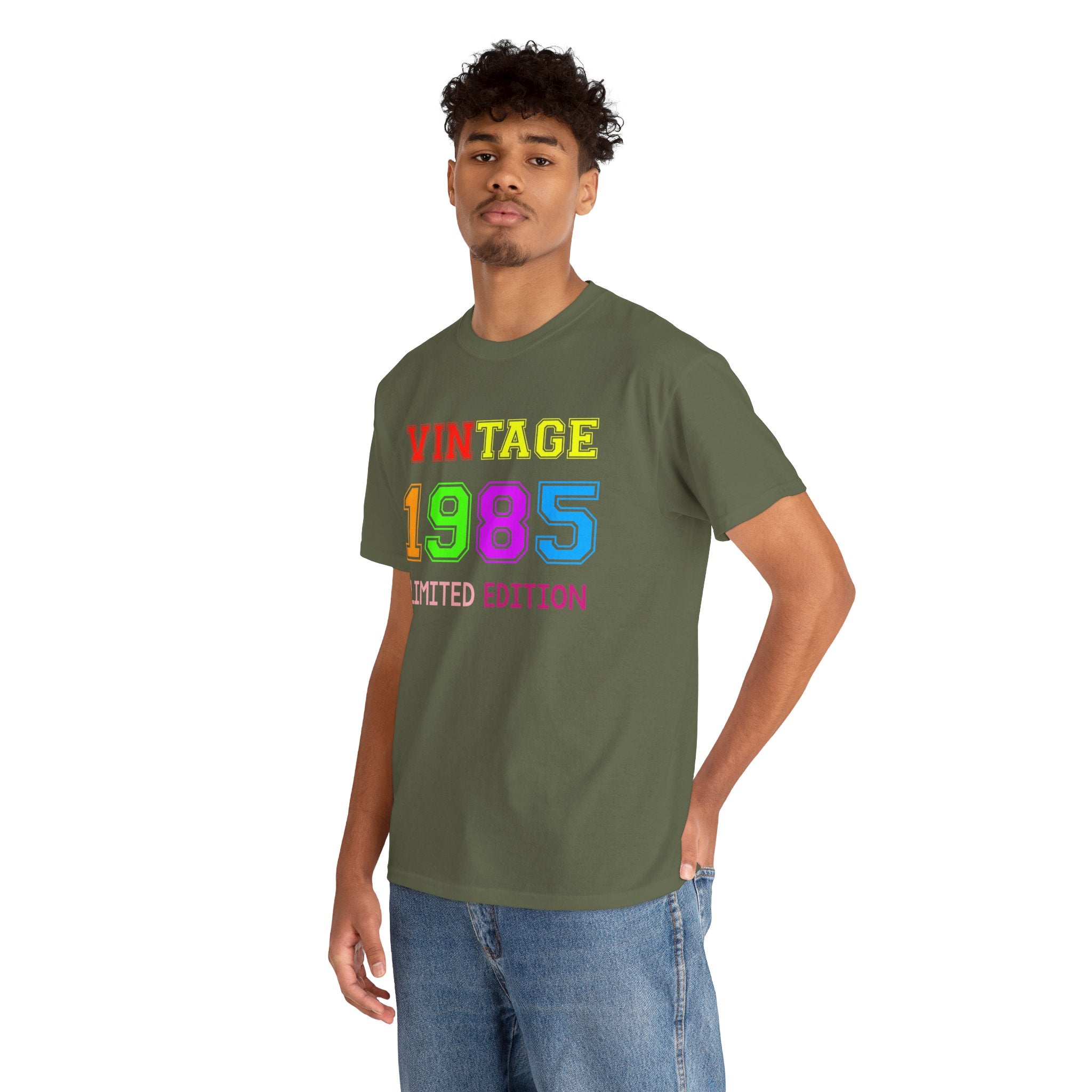 40th Birthday TShirt, Vintage 1985 Shirt, 1985 Birthday Gift, Custom Year Birthday Shirt