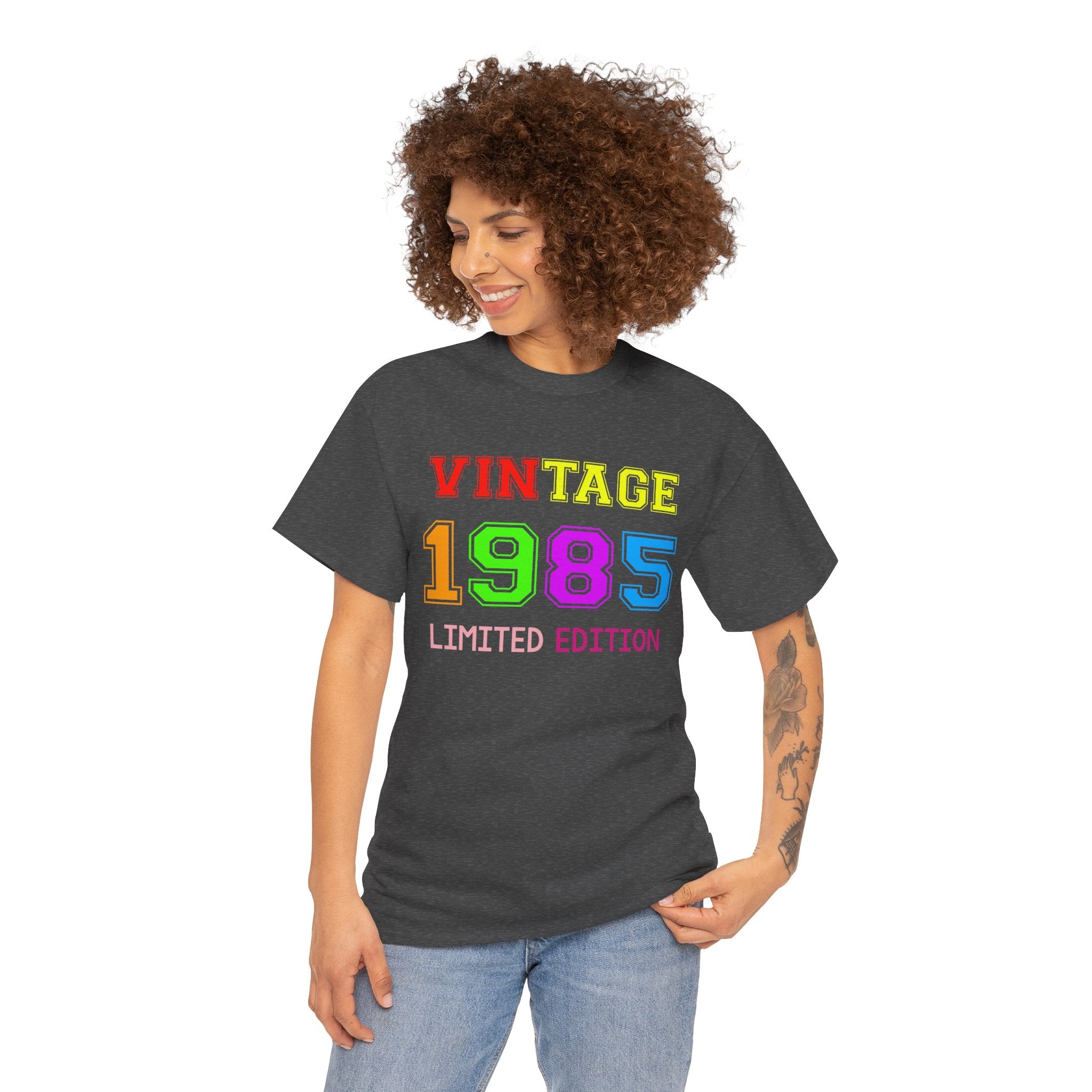 40th Birthday TShirt, Vintage 1985 Shirt, 1985 Birthday Gift, Custom Year Birthday Shirt