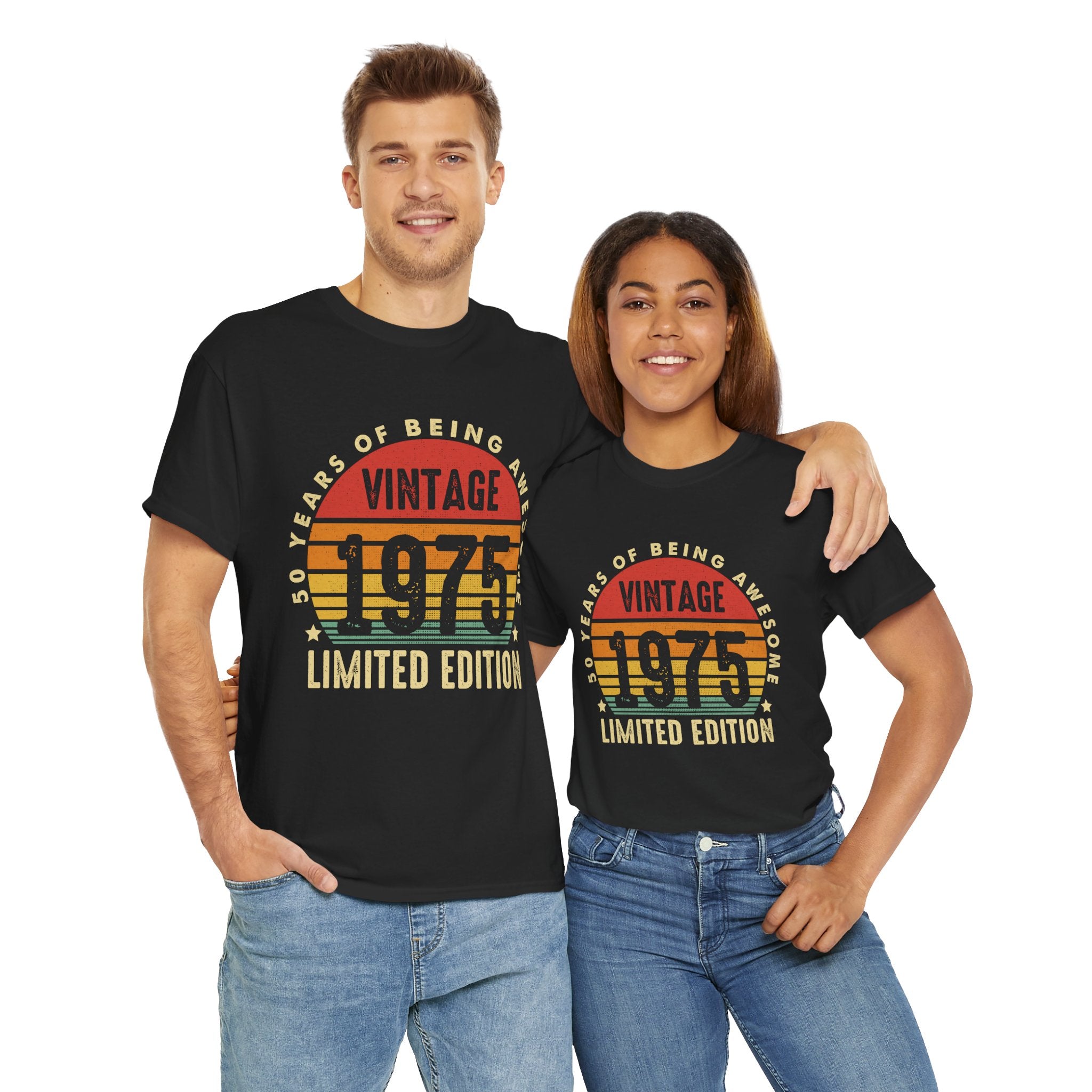 Vintage 1975 Limited Edition 50 Year Old Gifts 50th Birthday TShirt