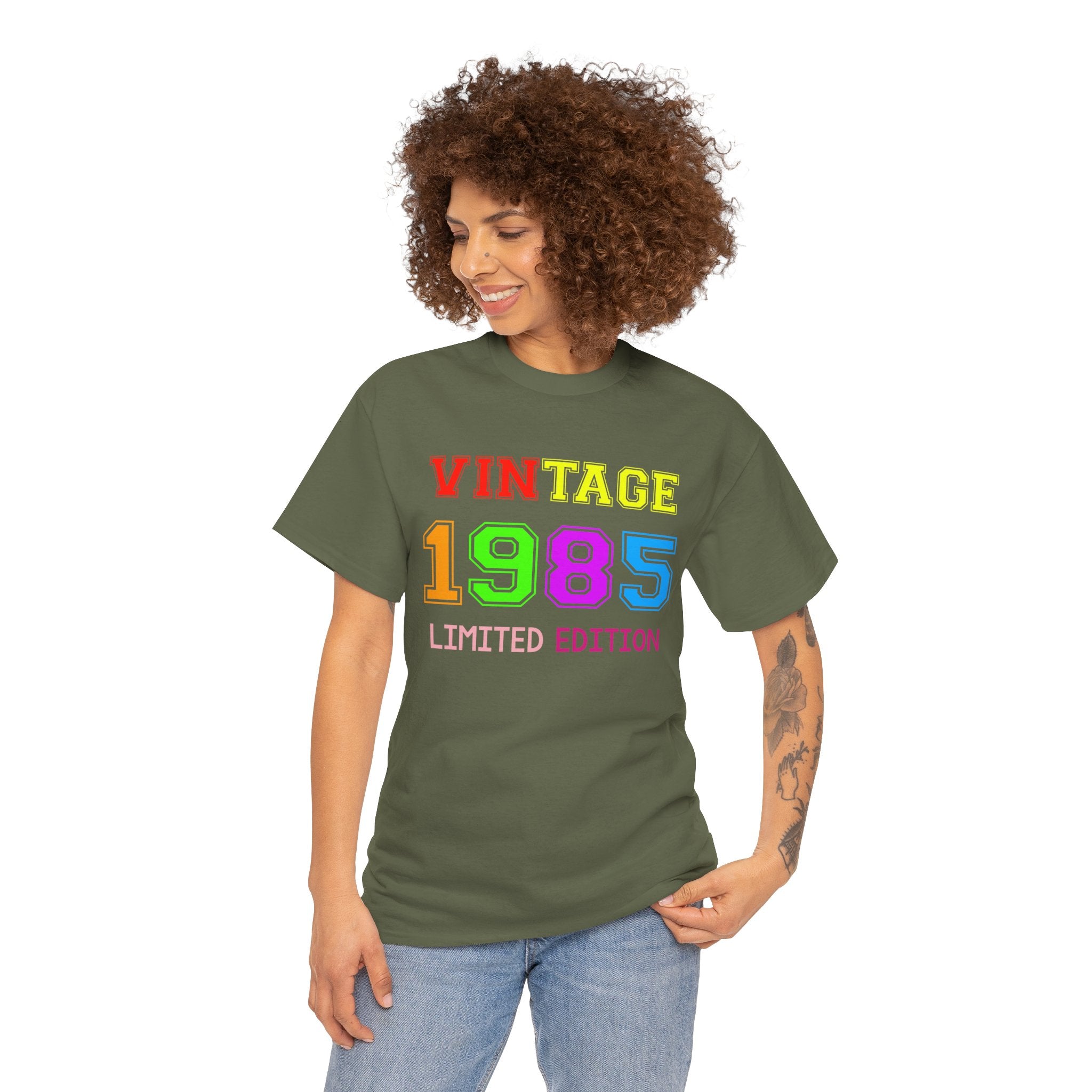 40th Birthday TShirt, Vintage 1985 Shirt, 1985 Birthday Gift, Custom Year Birthday Shirt
