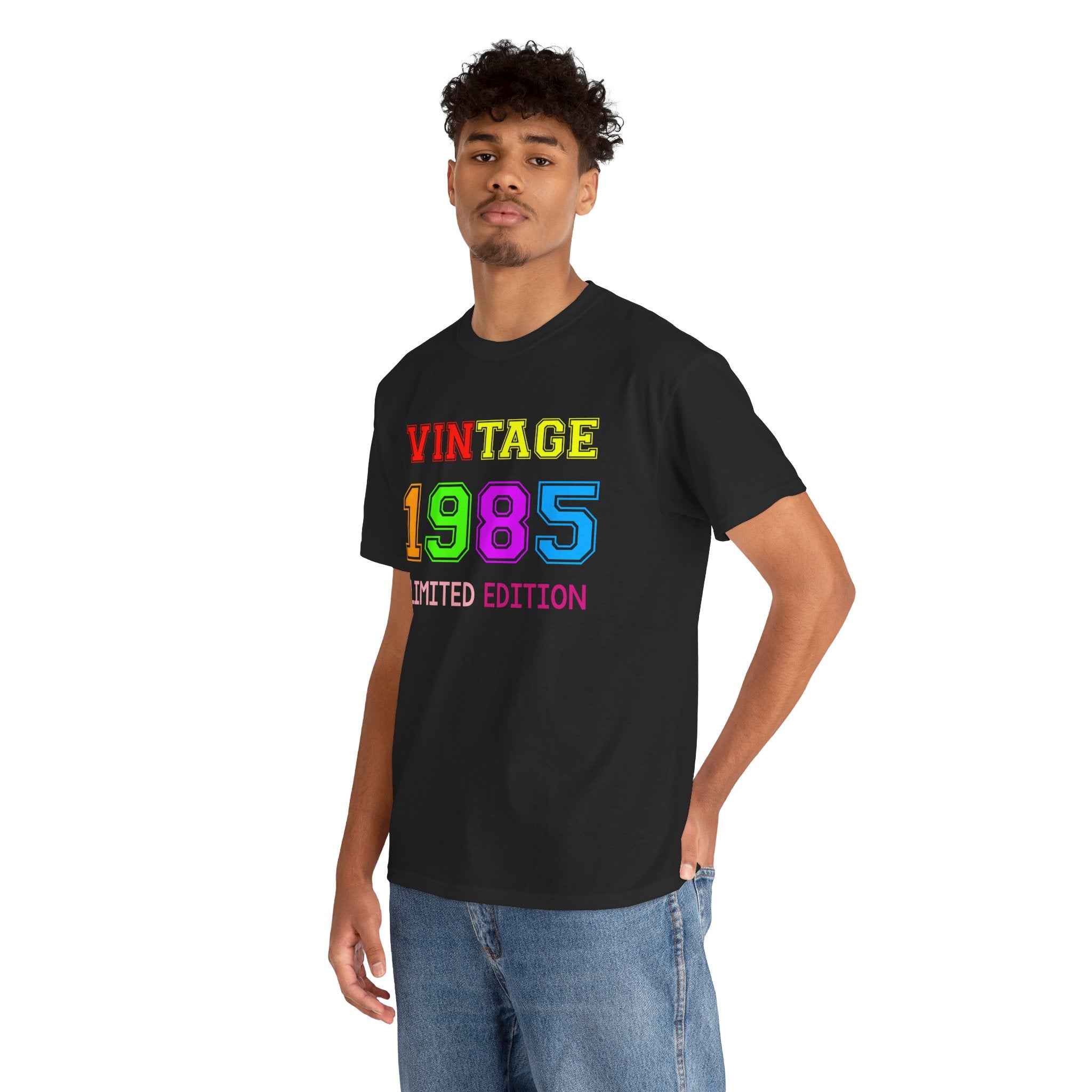 40th Birthday TShirt, Vintage 1985 Shirt, 1985 Birthday Gift, Custom Year Birthday Shirt