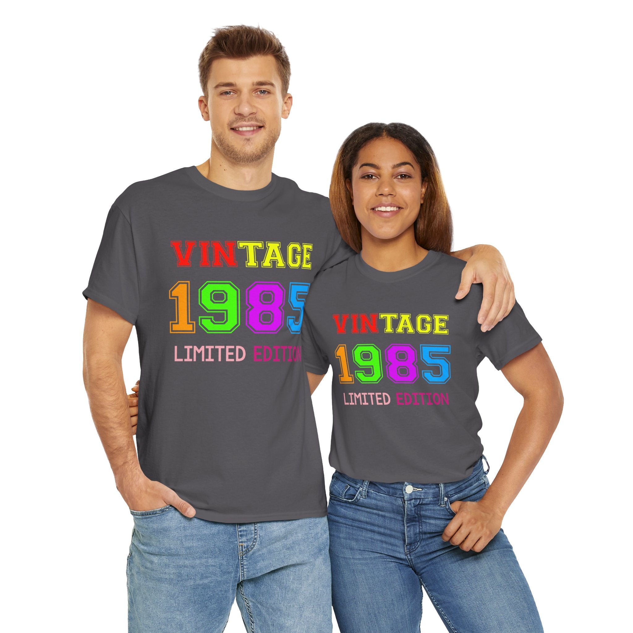 40th Birthday TShirt, Vintage 1985 Shirt, 1985 Birthday Gift, Custom Year Birthday Shirt