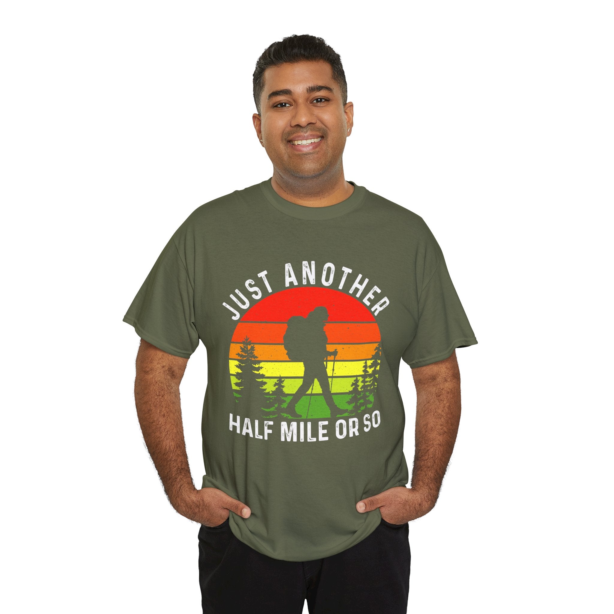 Women's Fun Hiking Shirt Just Another Half Mile Hiking Shirt Gift for Mom