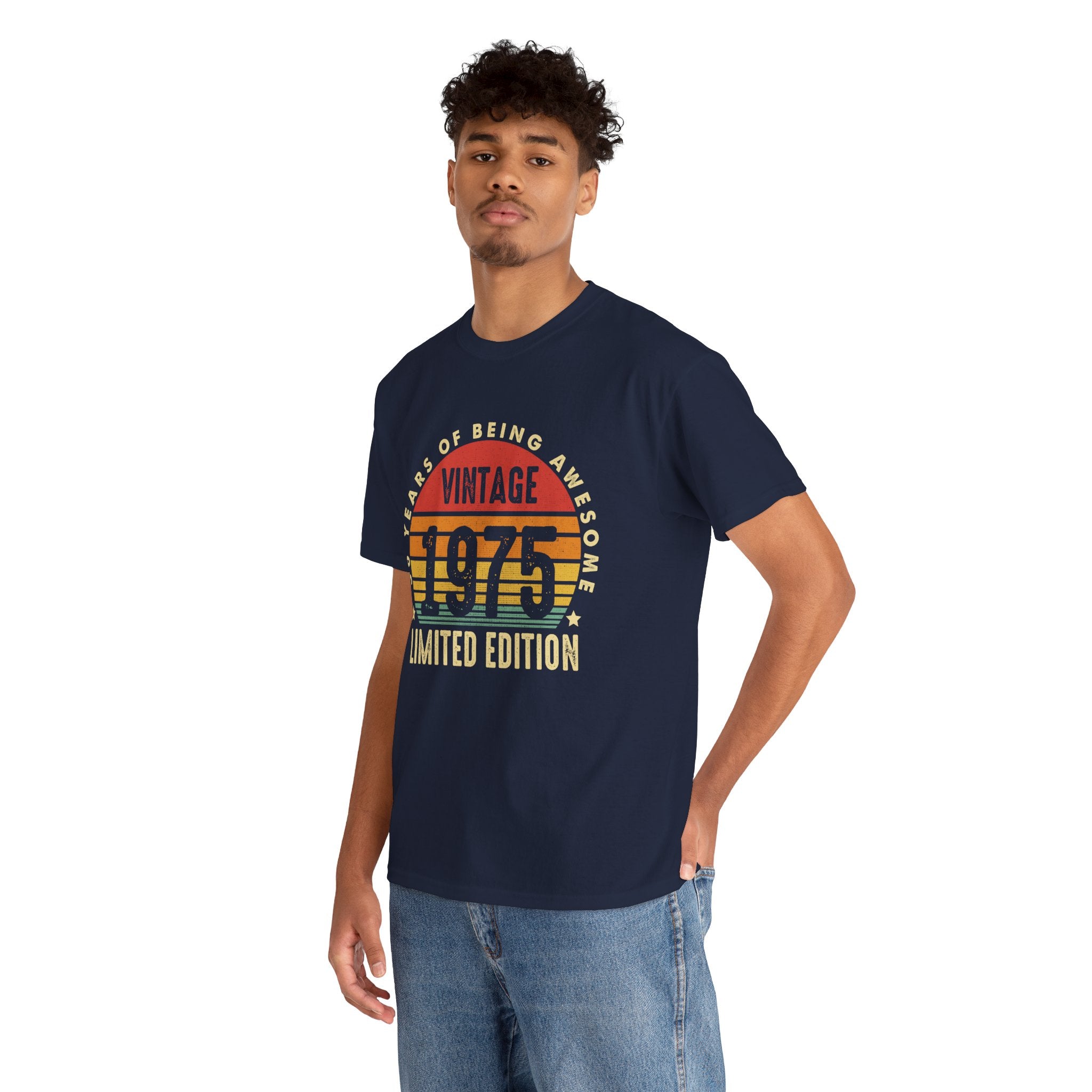Vintage 1975 Limited Edition 50 Year Old Gifts 50th Birthday TShirt