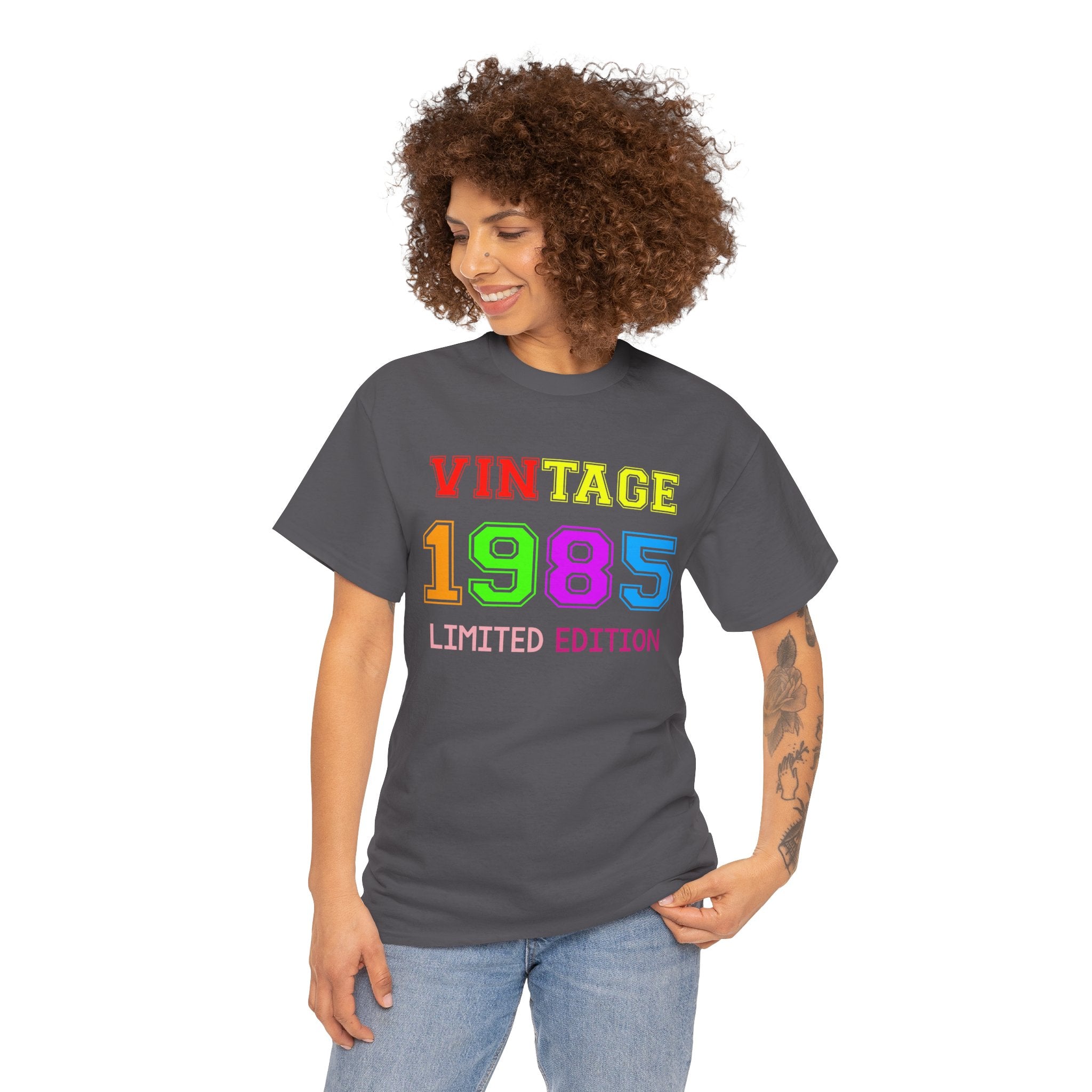 40th Birthday TShirt, Vintage 1985 Shirt, 1985 Birthday Gift, Custom Year Birthday Shirt