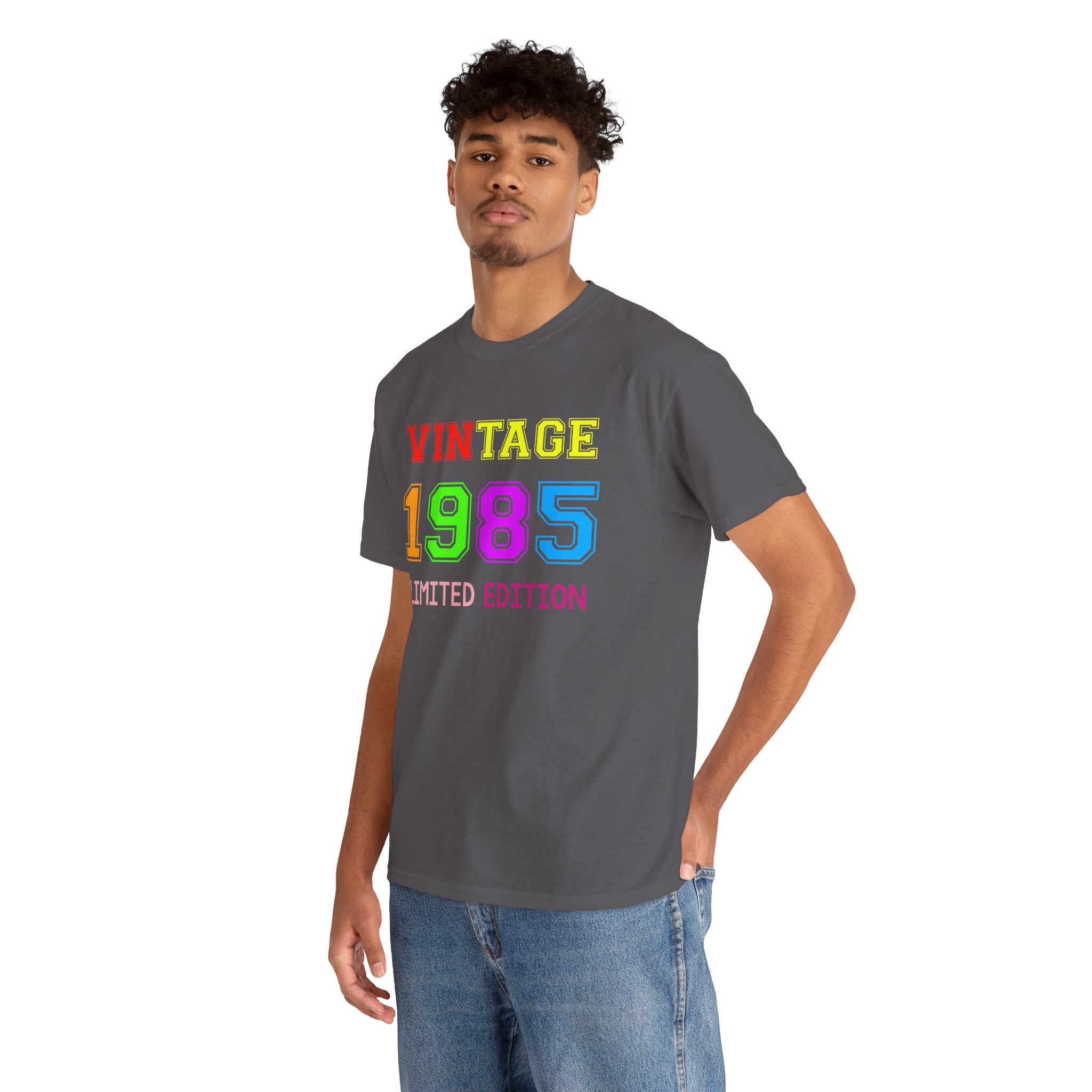 40th Birthday TShirt, Vintage 1985 Shirt, 1985 Birthday Gift, Custom Year Birthday Shirt